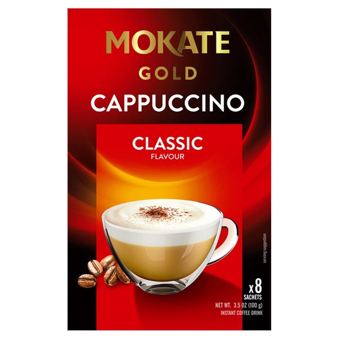 100g x 12 Mokate Gold Caramel Instant Coffee Drink & Cappuccino / Latte Assorted