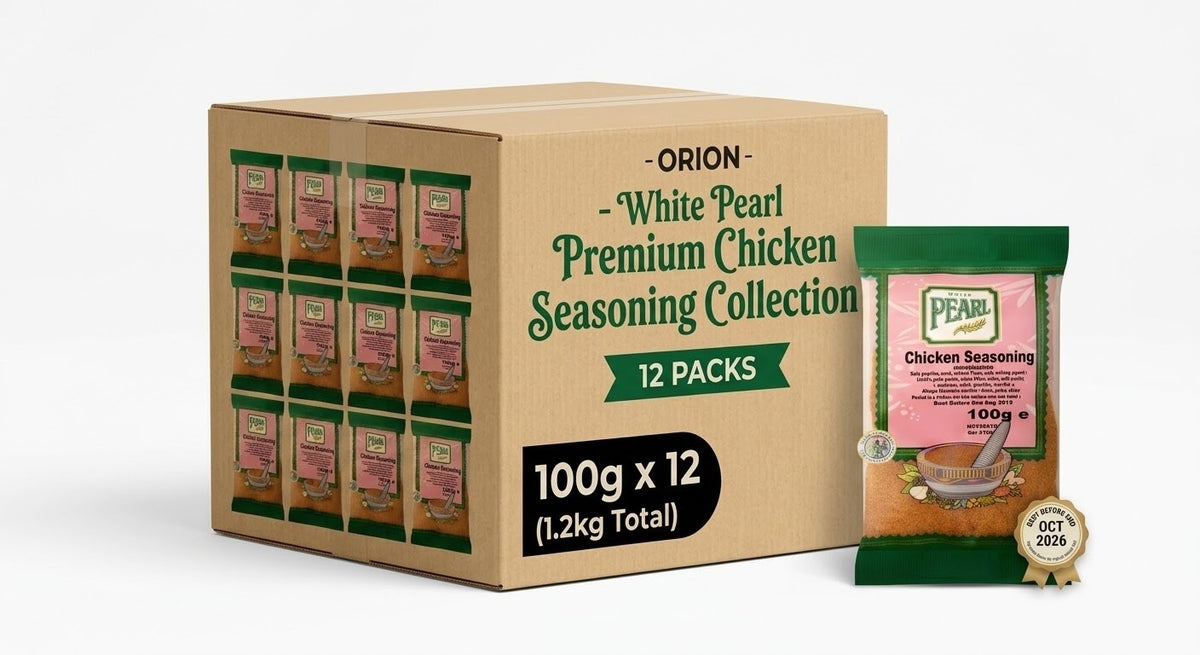 12 x 100g White Pearl Chicken Seasoning Premium Spice Mix Blend Halal 1.2kg Bulk