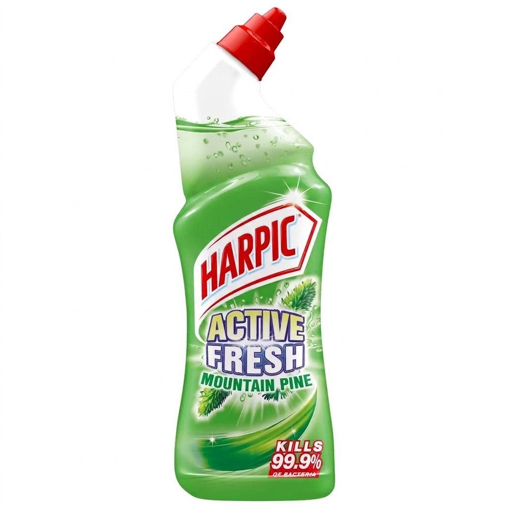 12x Harpic Active Fresh Mountain Pine Toilet Cleaner 750ml Bulk Wholesale Case