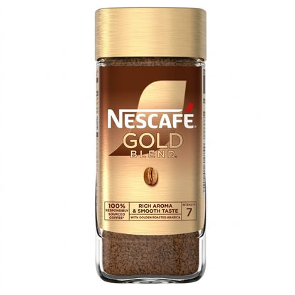 95g × 6 Nescafe Gold Blend Instant Coffee Jar Intensity 7 Smooth Roast
