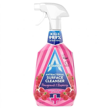 Pack of 6  Astonish Cleaner Spray 750ml Multi Surface Kitchen Antibacterial
