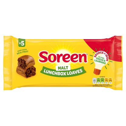 150g × 8 Soreen Malt Lunchbox Loaves - Bulk Pack