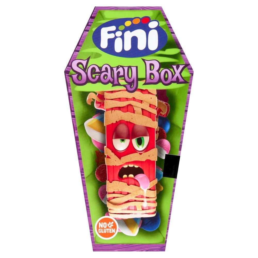 Fini Scary Box 92g Spooky Halloween Gummy Sweets - Multipack Bulk Buy Option