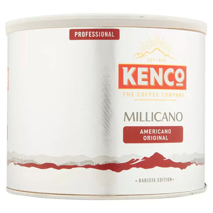 Kenco Millicano Instant Coffee Americano Original 500g Jar Fine Blend Rich