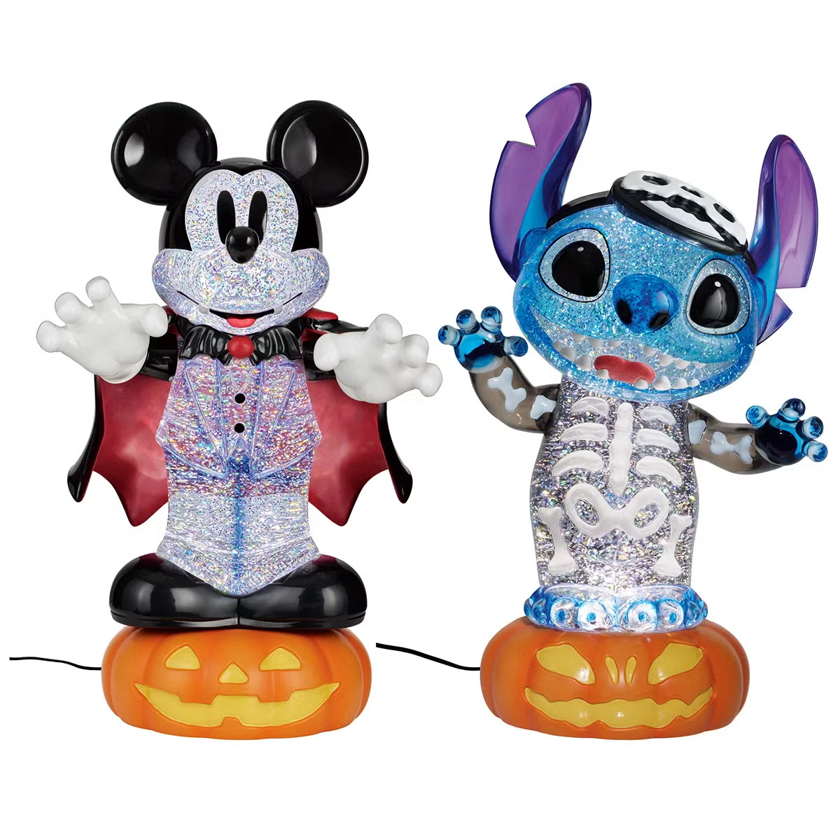 16 inch (41cm) Disney Halloween Spinning Lantern LED Light Up Glitter Character