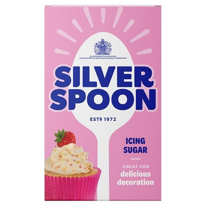 Silver Spoon Icing Sugar 1kg / 500g Cake Frosting - Bulk Case