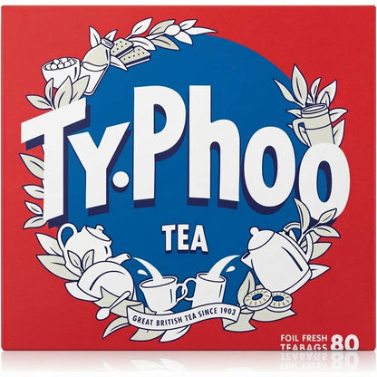 80s Foil Fresh 6 Pack BundleTotal 480 BagsTyphoo Tea Bags