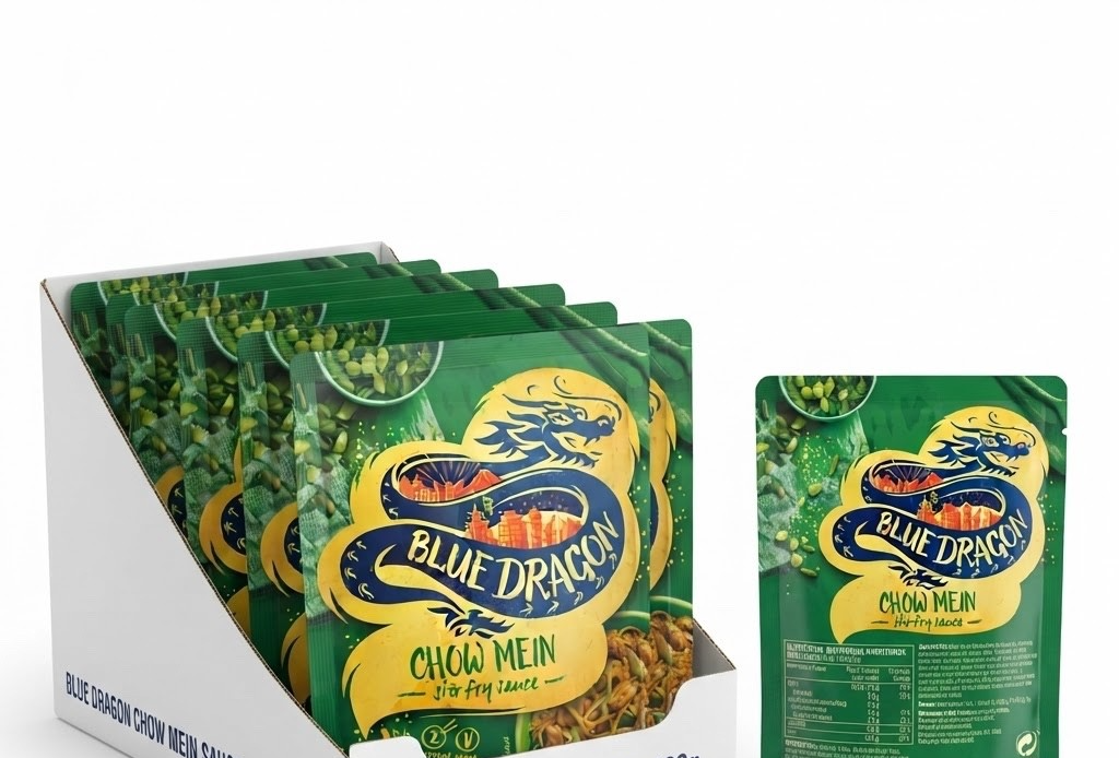 Blue Dragon Chow Mein Stir Fry Sauce 12 x 120g Bulk Chinese Noodle Sauce Pack