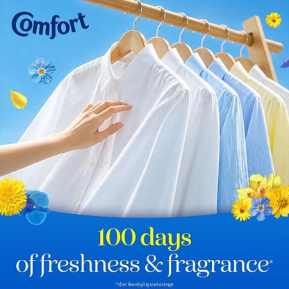 8 x 930ml Comfort Fresh Blue Skies Fabric Conditioner 31 Washes Bulk Pack Box