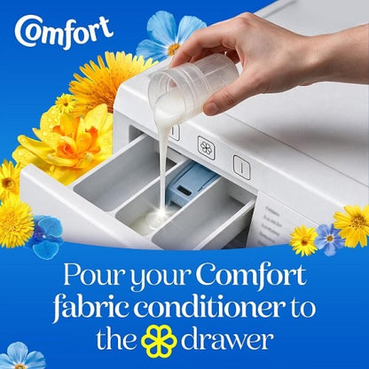 8 x 930ml Comfort Fresh Blue Skies Fabric Conditioner 31 Washes Bulk Pack Box