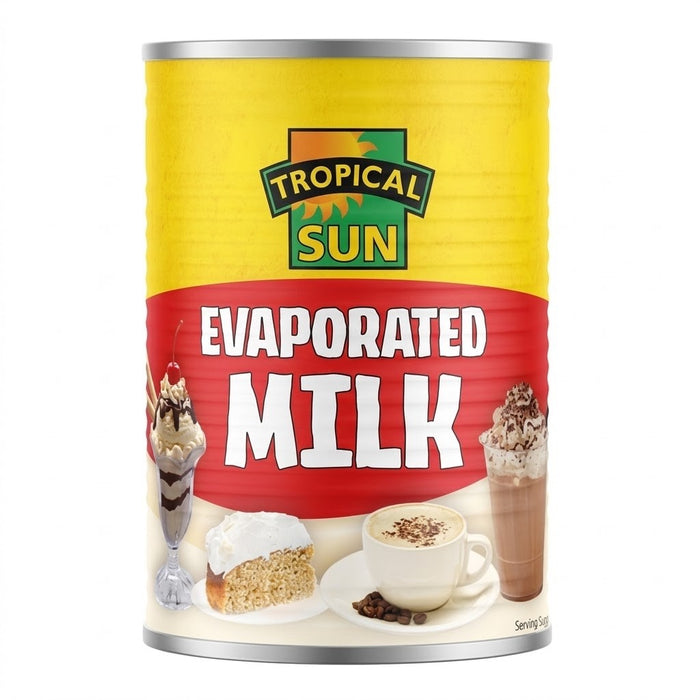 Tropical Sun Evaporated Milk Creamy Dessert Baking Coffee