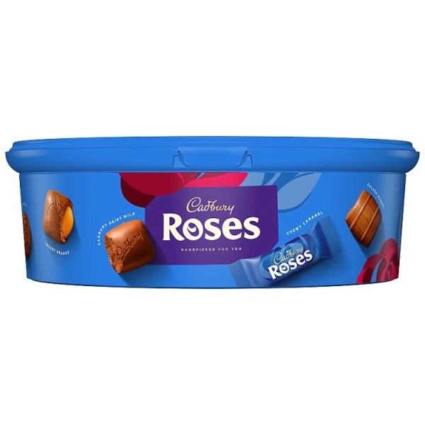 475g Cadbury Roses Chocolate Assortment Tub Gift Box Sweet Selection Vegetarian