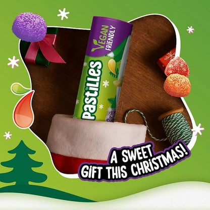 15x 115g Rowntrees Fruit Pastilles Sweets Giant Tube Vegan Christmas