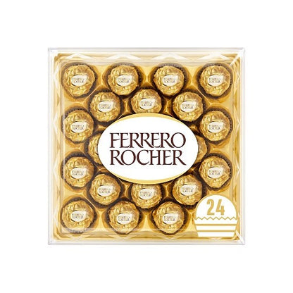 6 x T24 300g Ferrero Rocher Milk Chocolate Hazelnut Pralines Gift Box Bundle
