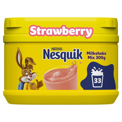 10x Nesquik Banana Milkshake Powder Tubs 300g Wholesale Case