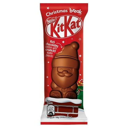 29g x 30 Nestle Kit Kat Milk Chocolate Santa Figures Bulk Christmas Stocking Fil