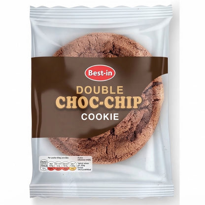 12 x 55g Packs Bestin Rainbow & Double Choc Cookies 55g - Variety Lot