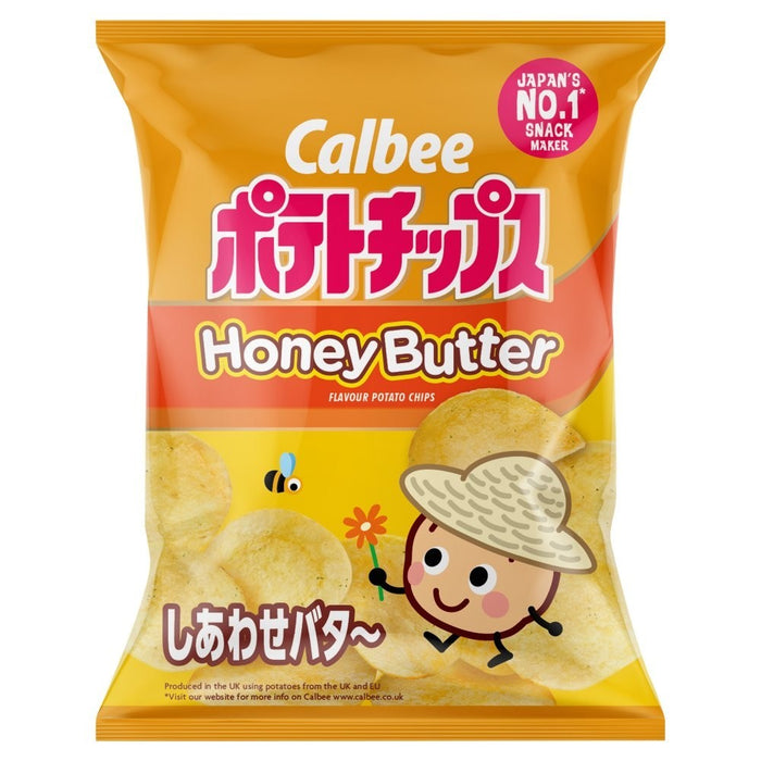 8x 130g Calbee Honey Butter Potato Chips Japanese Crisps