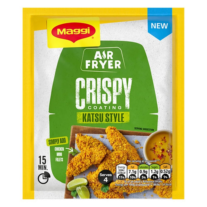 12x 70g Maggi Air Fryer Crispy Coating Katsu Style Mix
