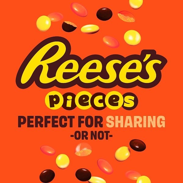Reese's Minis & Pieces Hanging Bag 68g x 16 Pack Peanut Butter Chocolate Bulk