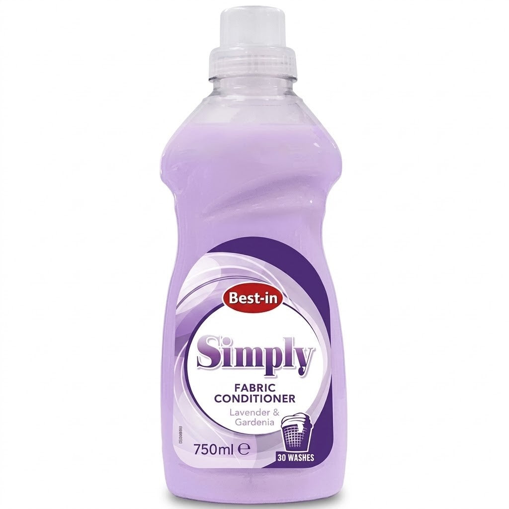 30Wash × 8 Bestin Concentrated Fabric Conditioner 750ml x 8 Lavender & Gardenia