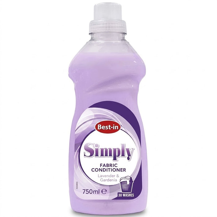 30Wash × 8 Bestin Concentrated Fabric Conditioner 750ml x 8 Lavender & Gardenia