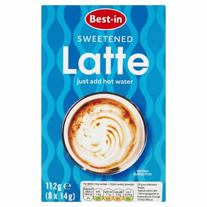 Bestin Latte 112g x 8 & Bestin Cappuccino 112g x 8 Instant Coffee Pack