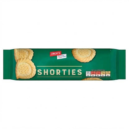 12x 200g Jack's Shorties Shortbread Biscuits Sweet Cookies