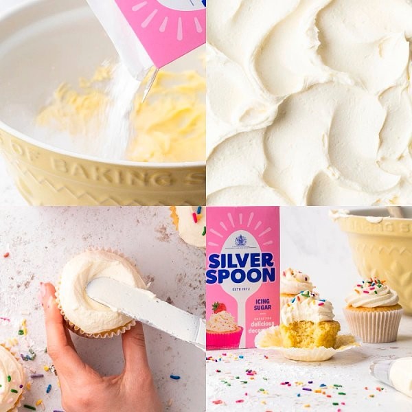 Silver Spoon Icing Sugar 1kg / 500g Cake Frosting - Bulk Case