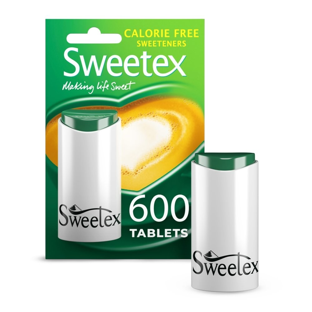 6x 600s Tablets Sweetex Calorie Free Sweetener  - Bulk Buy Sugar Alterna