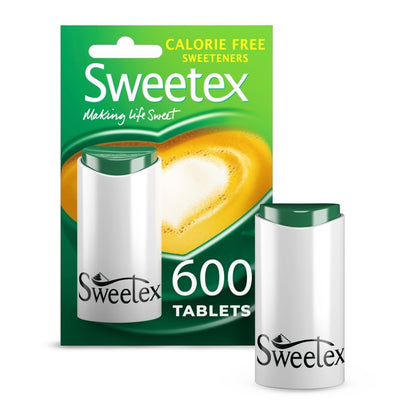 6x 600s Tablets Sweetex Calorie Free Sweetener  - Bulk Buy Sugar Alterna