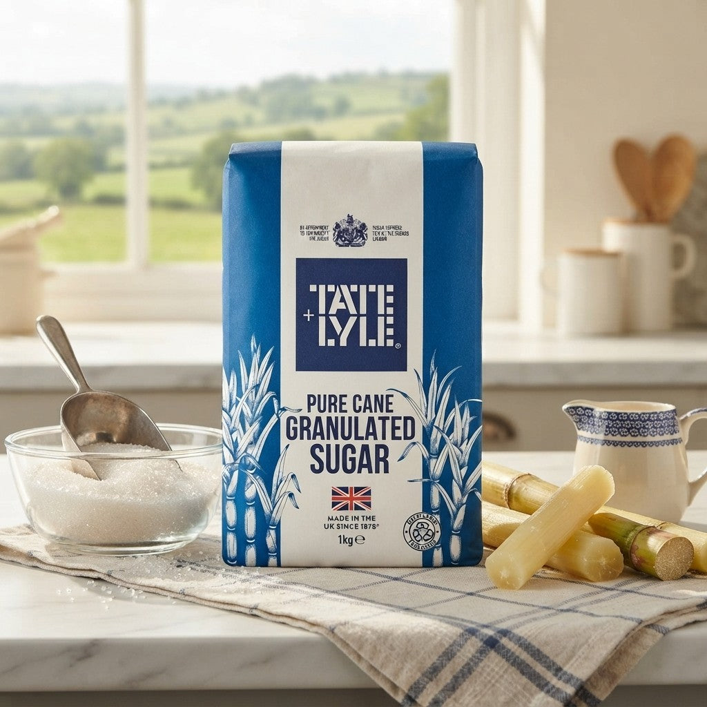 15x 1kg Tate & Lyle Pure Cane Granulated Sugar
