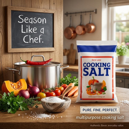 1.5kg x 6 Pack Best-One Multipurpose Cooking Salt Bulk Wholesale