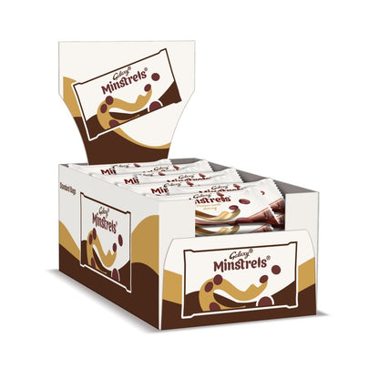Galaxy Minstrels Milk Chocolate Candy Bulk Box - 42g x 40 or 80g x 20 Treat Bags