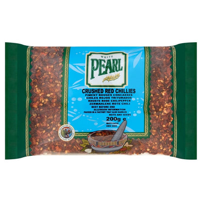 200g x 10 Crushed Red Chili Flakes Pearl Selection Quality Hot Spice Pack