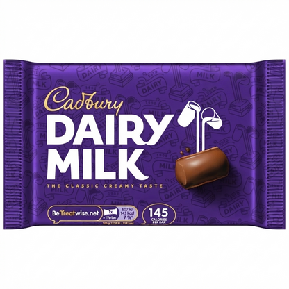 Cadbury Dairy Milk Chocolate Bars 4 Pack Multipack - 108.8g x 14 Bulk Multipack