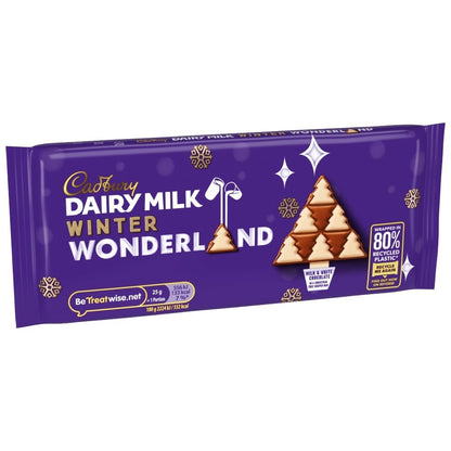 100g x 20 Cadbury Dairy Milk Winter Wonderland Chocolate Bar 100g Bulk Box
