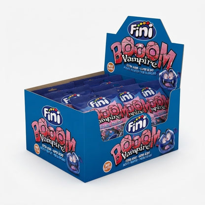 65g x 15 Fini Boom Vampire & Zombie Sour Gum Candy Bulk Box