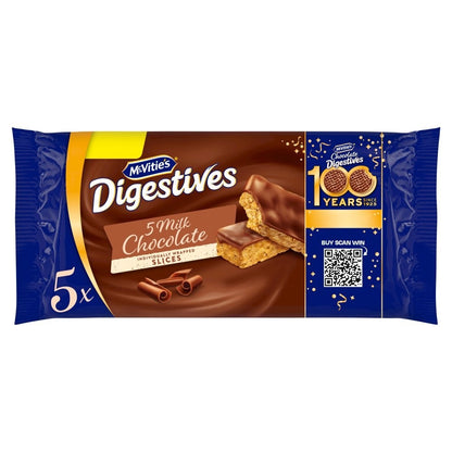 10 x Pack McVitie's Digestives Caramel & Milk Chocolate Cake Bars - Bulk