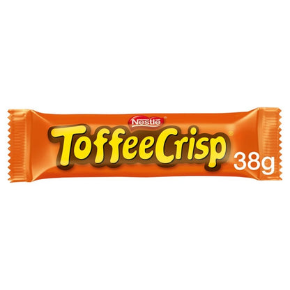Nestle Toffee Crisp Chocolate Bar Bulk Box 38g 24x Or 4 Pack Multipack 124g x 14