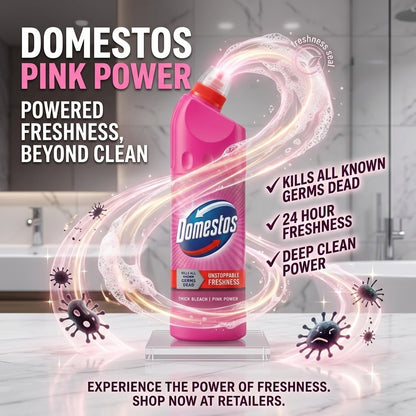 9x Domestos Citrus Fresh Thick Bleach 750ml Bottle Bulk Wholesale Box Trade Pack