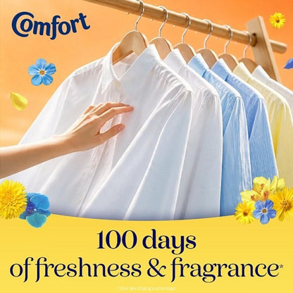 8 Pack 930ml Comfort Fresh Sunshiny Days Fabric Conditioner Softener 248 Washes