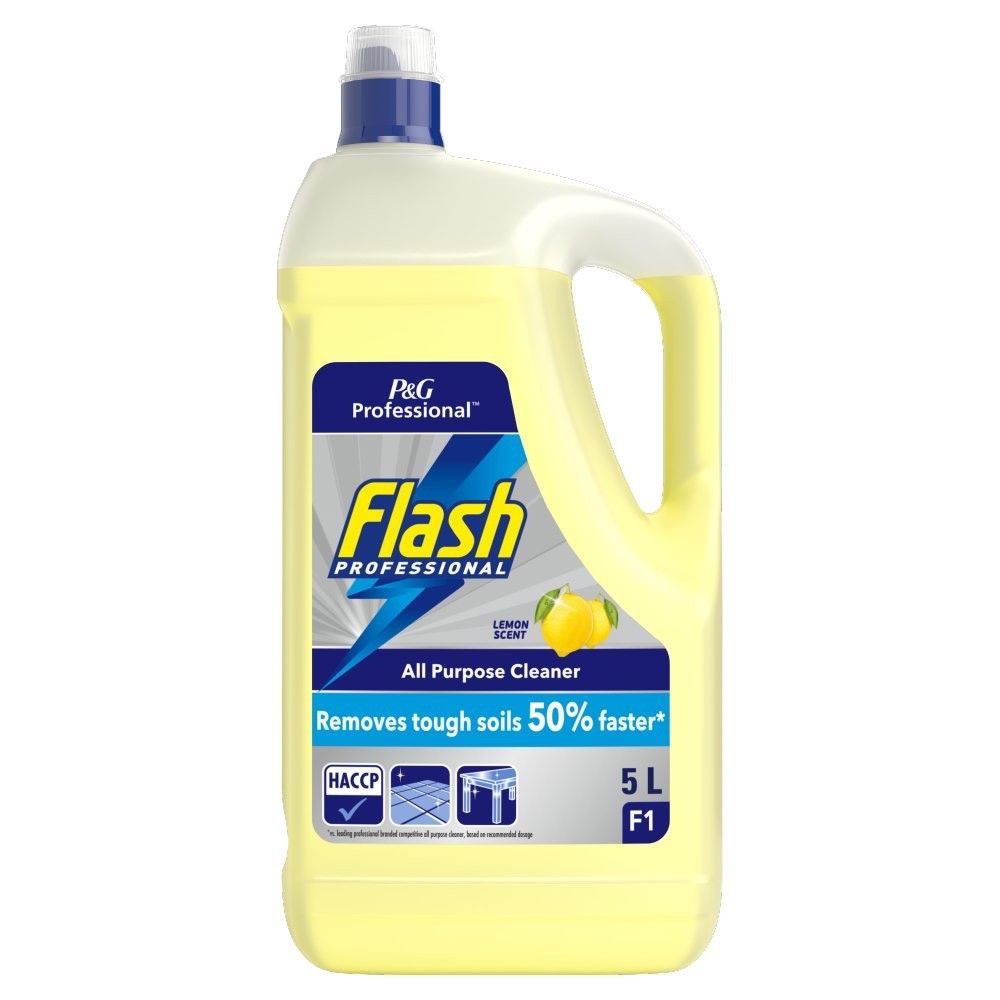 5L Flash Professional All Purpose Cleaner – Lemon Scent