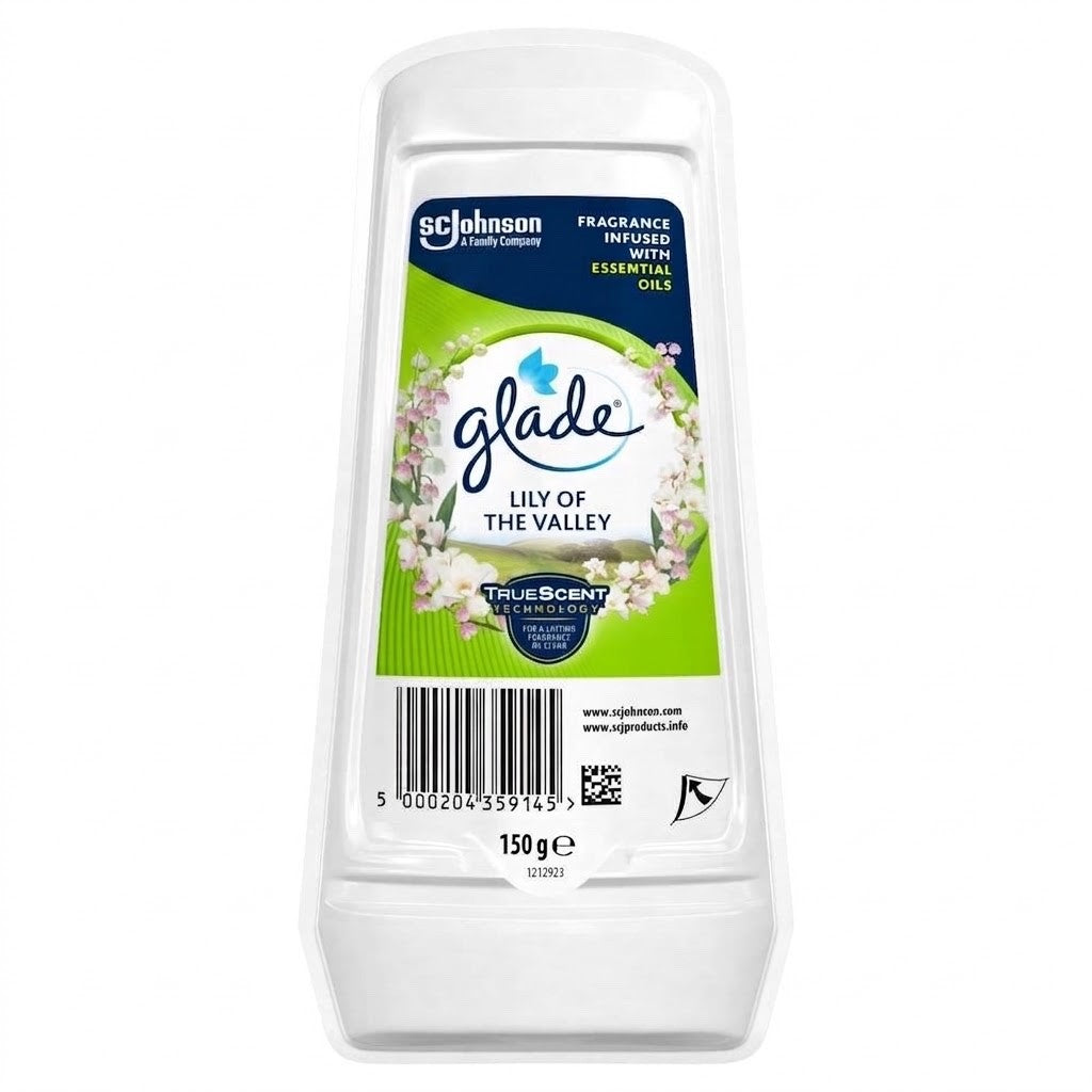 Glade Solid Gel Air Freshener 150g - Lily of the Valley Essential Oils