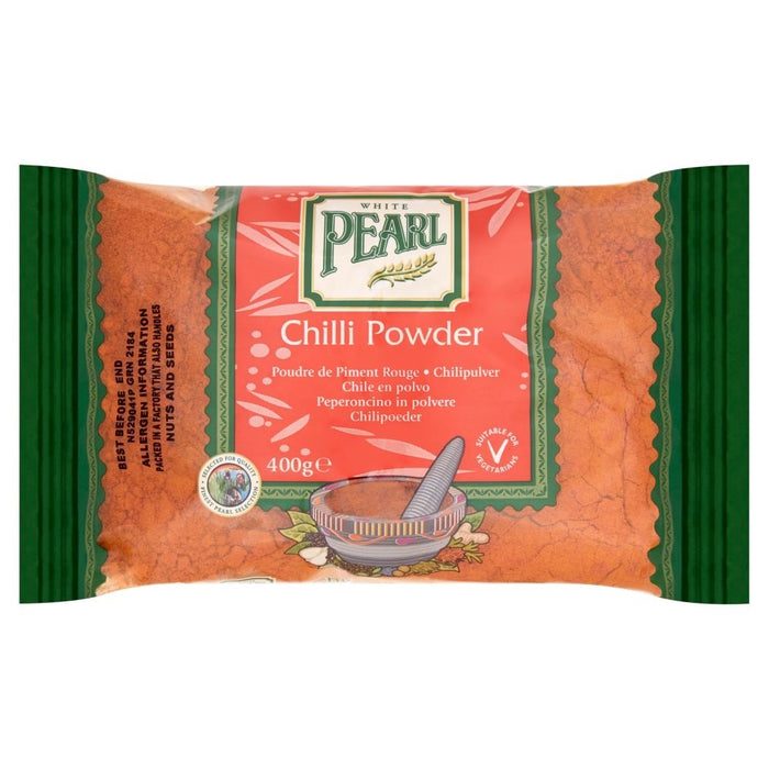 400g x 100 White Pearl Chilli Powder Bulk Pack | Selected for Quality&Vegetarian