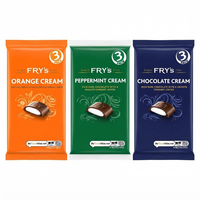 3-Pack Multipacks 147g Fry's Cream Chocolate Bars Variety