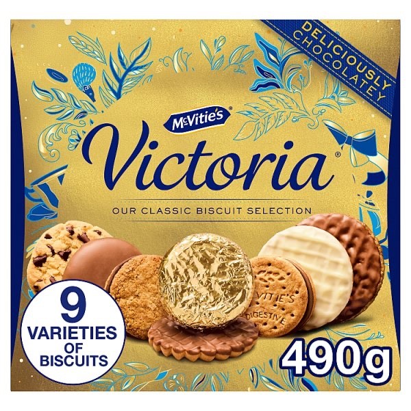 6 x 490g McVitie's Victoria Our Classic Biscuit Selection Chocolates Gif