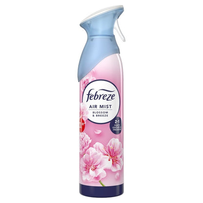 Febreze Air Freshener Room Spray 185ml x 8 Pack Odour Eliminator Aerosol Freshen