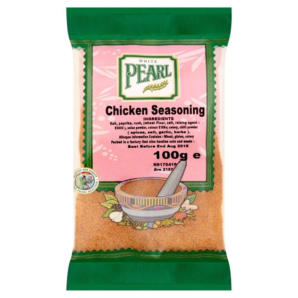 12 x 100g White Pearl Chicken Seasoning Premium Spice Mix Blend Halal 1.2kg Bulk