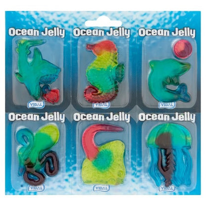 11g x 11 Vidal Ocean Jelly Sea Creature Fruity Gummy Candy Sweets Kids Party Bag